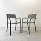 エミュー emu セーニョチェア SEGNOCHAIR ガーデンチェア アーム スタッキング イタリア ニ脚セット C ●