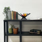 クレイト＆バレル Crate&Barrel バロネット Baronet コンソールシェルフ 収納棚 W152.5cm USA 米国 モダンデザイン ●