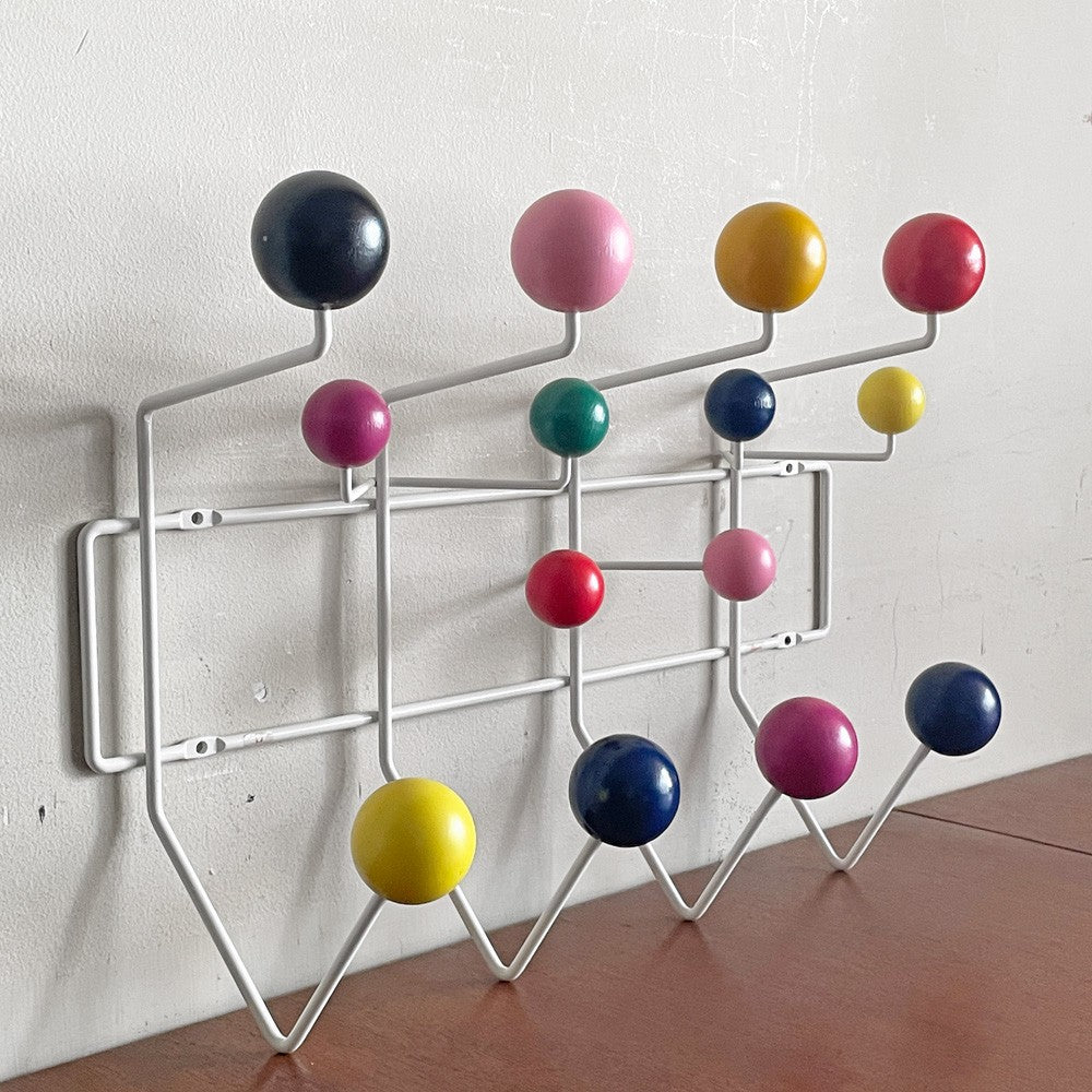 ハーマンミラー Herman Miller ハングイットオール Hang It All マルチカラー ウォールハンガー C&R イームズ ミッドセンチュリー 製造年証明書付 2002年製 箱付 ■