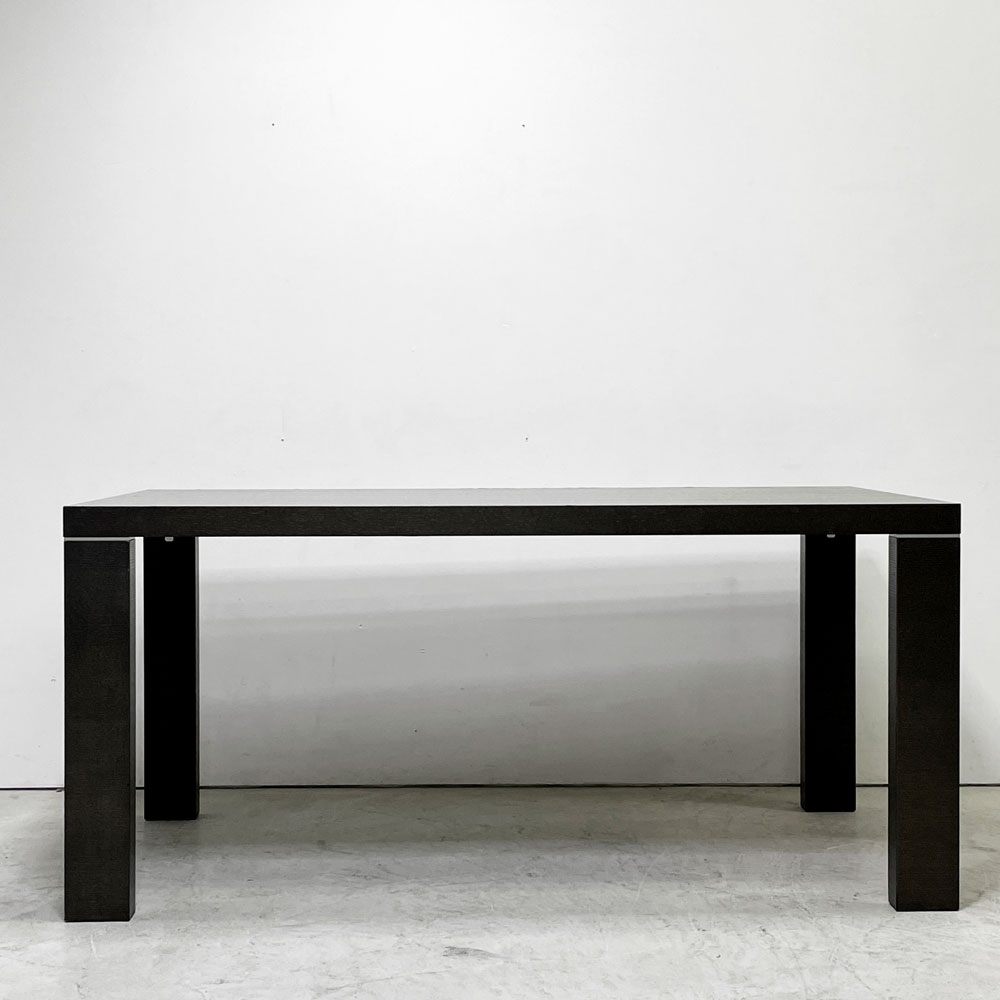 リーンロゼ ligne roset ロゼデディカート ROSETDEDICATO ダイニングテーブル W160cm ディジェ・ゴメズ ウォールナット ウレタン塗装 定価￥478,500- ●
