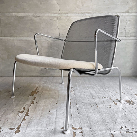 ビー・アンド・ビー イタリア B&B Italia ウェブ WEB アームチェア ラウンジチェア ワイヤーメッシュ アントニオ・チッテリオ antonio citterio 希少 ♪