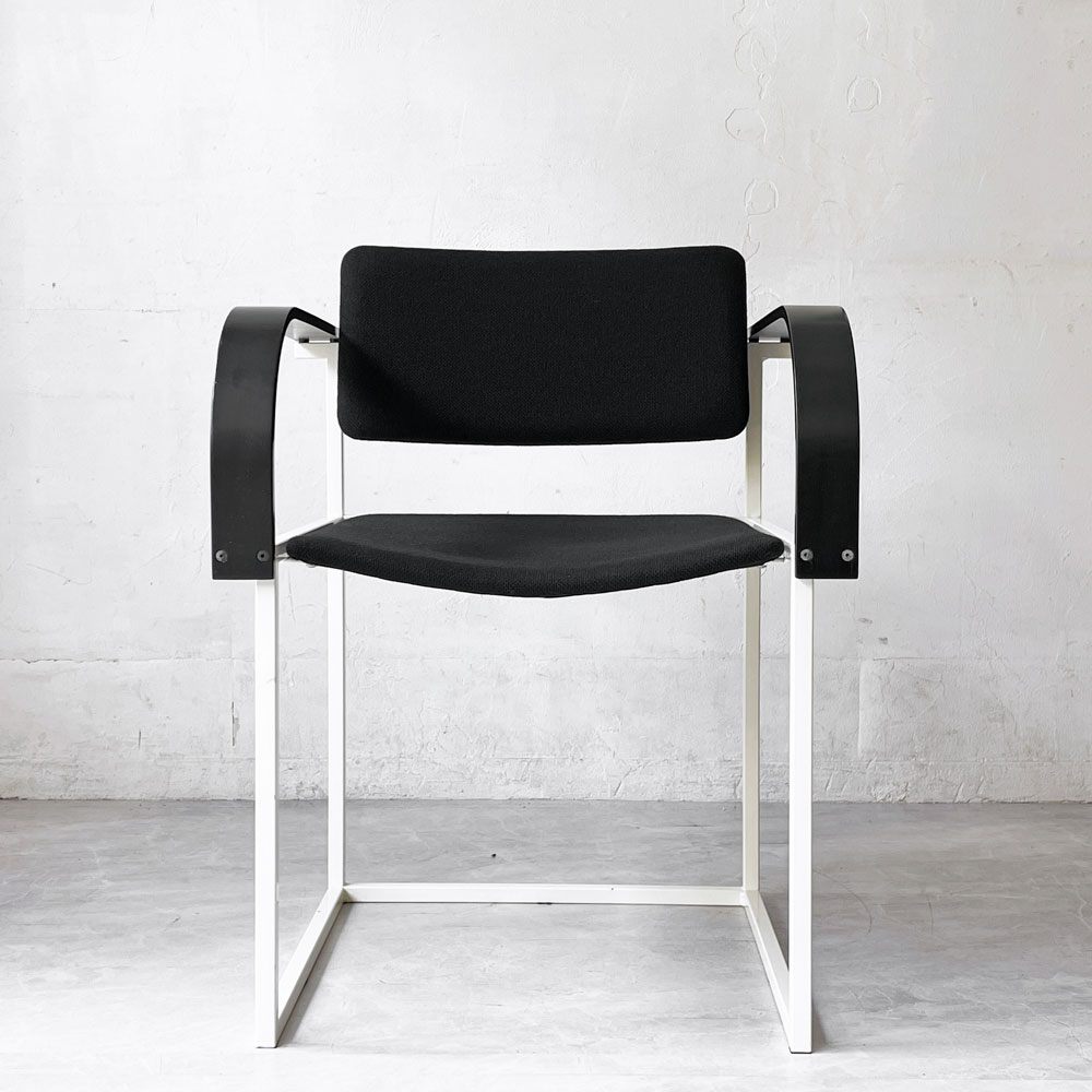 パストー Pastoe FM80 Chair アームチェア Pierre Mazairac & Karel Boonzaadjer オランダビンテージ ポストモダン 張替済み ★
