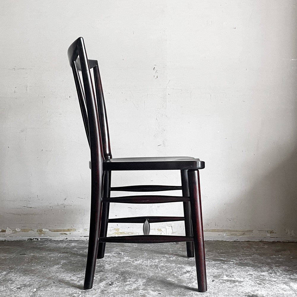 松本民芸家具 220F型 チェア Finnish style Chair ダイニングチェア ミズメザクラ材 民藝家具 和モダン 定価￥148,500- A ■