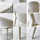 ボーコンセプト BoConcept プリンストン Princeton ダイニングチェア ベージュ ファブリック メタル脚 マットアッシュグレーラッカー仕上げ C ●