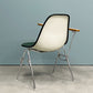ハーマンミラー Herman Miller サイドシェルチェア セカンド 2nd ビンテージ アプホルスター スクールベース 肘掛けテーブル付 イームズ ミッドセンチュリー B ◎