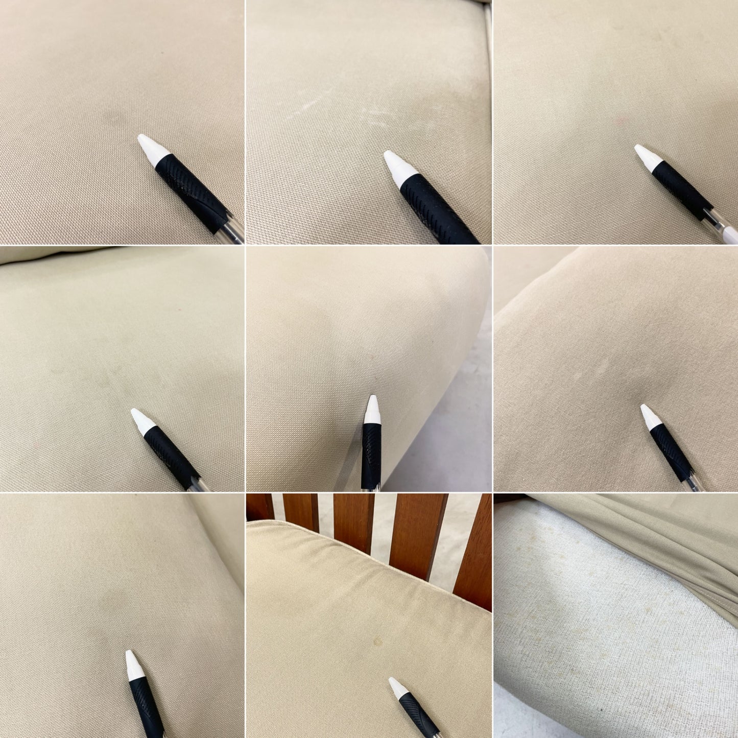 アジアンリゾートスタイル Asian Resort Style 3Pソファ 3人掛け ベンチソファ チークカラー 無垢材フレーム カバーリング W185cm 現状品 ●
