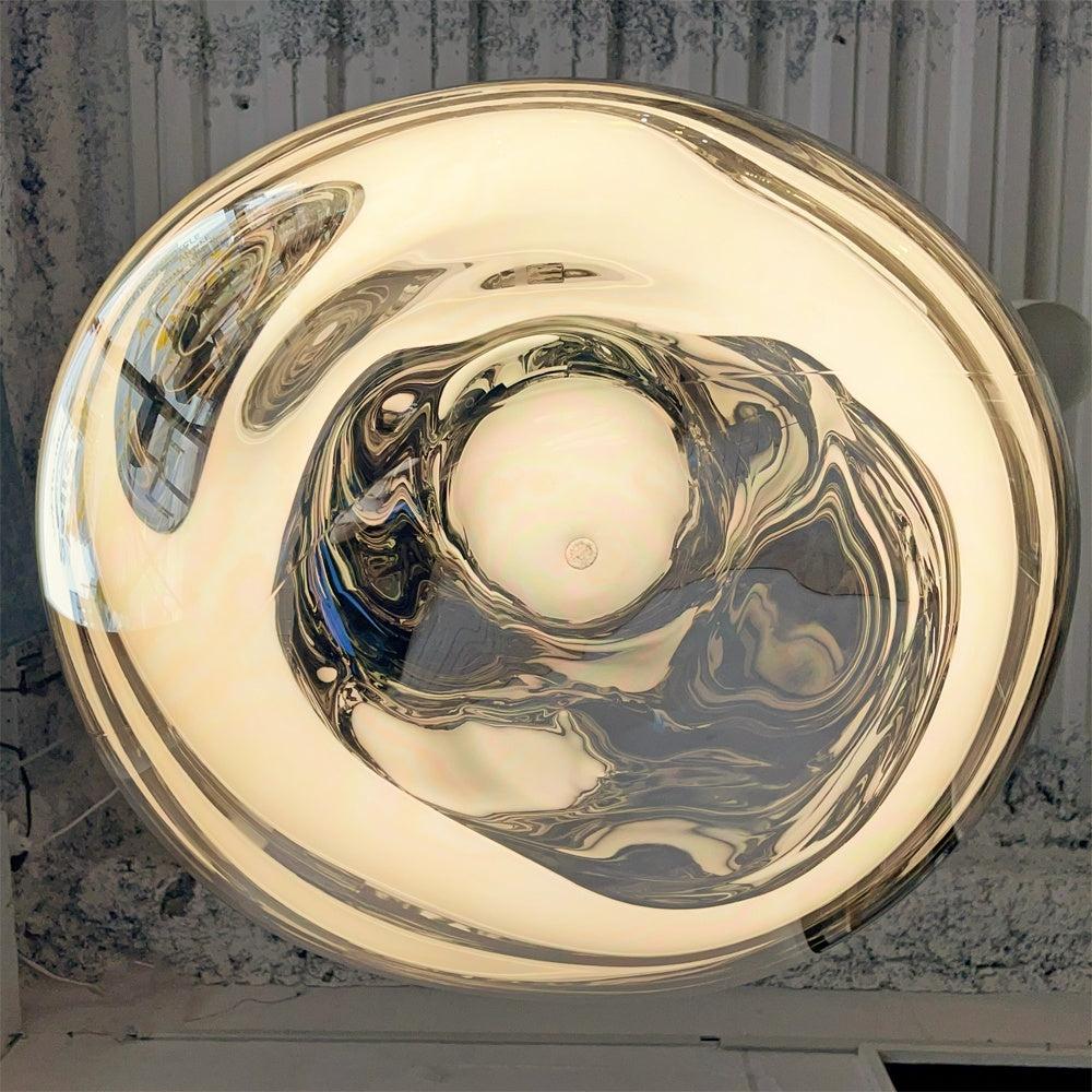 トムディクソン Tom Dixon メルト MELT 50 クローム ペンダントライト 内臓LED ヤマギワ取扱 未使用品 箱付 定価￥275,000- ★