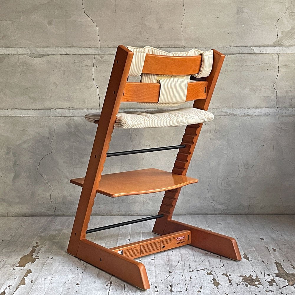 ストッケ STOKKE トリップトラップ TRIPP TRAPP ベビーチェア キッズチェア S/N3～ ガード クッション付き 北欧 ノルウェー ♪