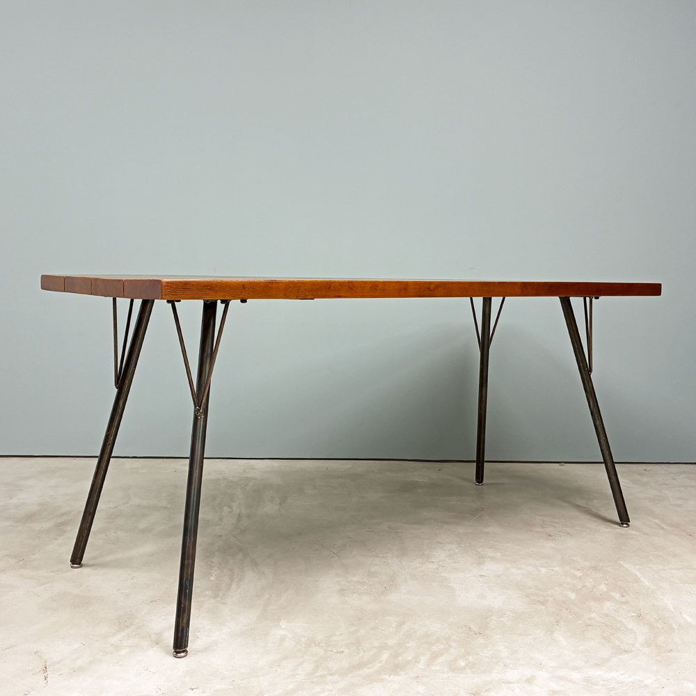 アクメファニチャー ACME Furniture グランビュー ダイニングテーブル GRANDVIEW DINING TABLE オーク無垢材 W150cm インダストリアルデザイン ◎