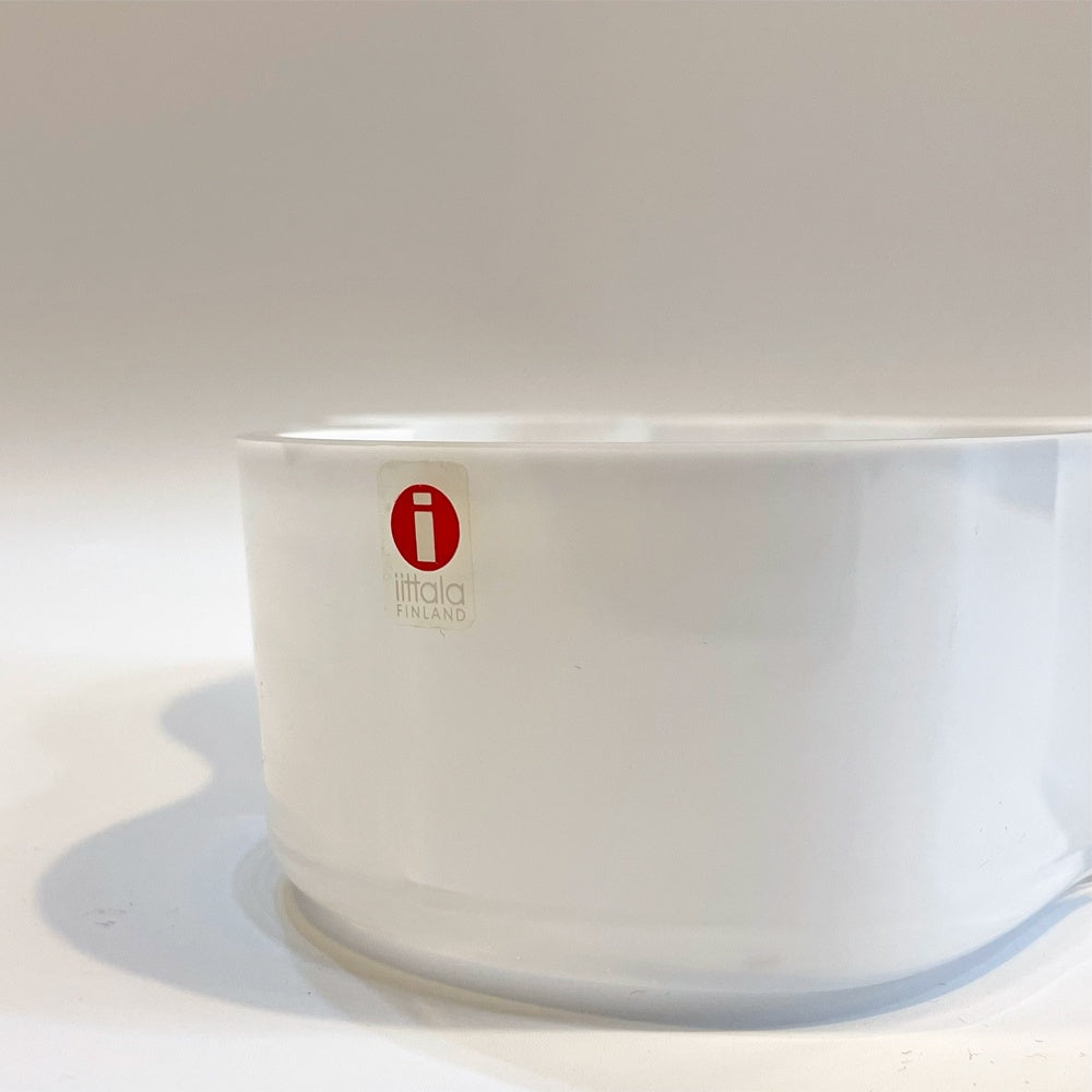 イッタラ iittala アルヴァ・アアルト コレクション ボウル ホワイト Alvar Aalto マウスブロー 廃盤 19.5ｃｍ 北欧雑貨 ★
