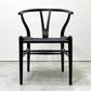 カールハンセン＆サン Carl Hansen & Son CH24 Yチェア 日本仕様サイズ ブラックラッカー×ブラックペーパーコード ハンス・J・ウェグナー ビーチ材 B ●