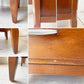 ビーピージョン B.P.John Furniture 片袖 デスク 机 4ドロワー デコラトップ 米軍家具 ミッドセンチュリー USビンテージ ★