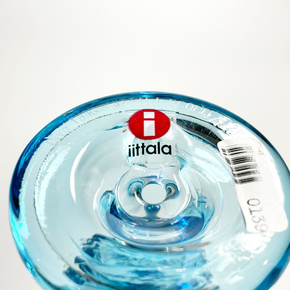 イッタラ iittala バーズバイトイッカ Birds By Toikkaシエッポ Sieppo ミニシエッポ 脚付 スカイブルーxターコイズ オイバ・トイッカ SCOPE別注 2021年 箱付 北欧雑貨 ★