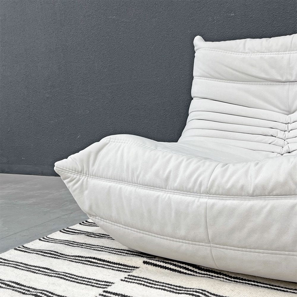リーンロゼ ligne roset トーゴ TOGO 1P ソファ ウルトラスエード 美品 ミッシェルデュカロワ 〓