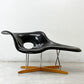 チャールズ＆レイ・イームズ C&R Eames ラ・シェーズ La chaise ラウンジチェア シェーズロング ブラック リプロダクト品 名作 ミッドセンチュリー ●