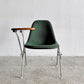 ハーマンミラー Herman Miller サイドシェルチェア セカンド 2nd ビンテージ アプホルスター スクールベース 肘掛けテーブル付 イームズ ミッドセンチュリー A 〓