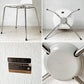 フリッツハンセン Fritz Hansen アントチェア アリンコチェア 4本脚 カラードアッシュ ホワイト アルネ・ヤコブセン デンマーク 北欧家具 ★