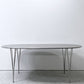 フリッツハンセン Fritz Hansen スーパー楕円 Bテーブル ダイニングテーブル B612 ブラックラミネート ピート・ヘイン アルネ・ヤコブセン デンマーク 北欧家具 参考定価￥356,180～ ●