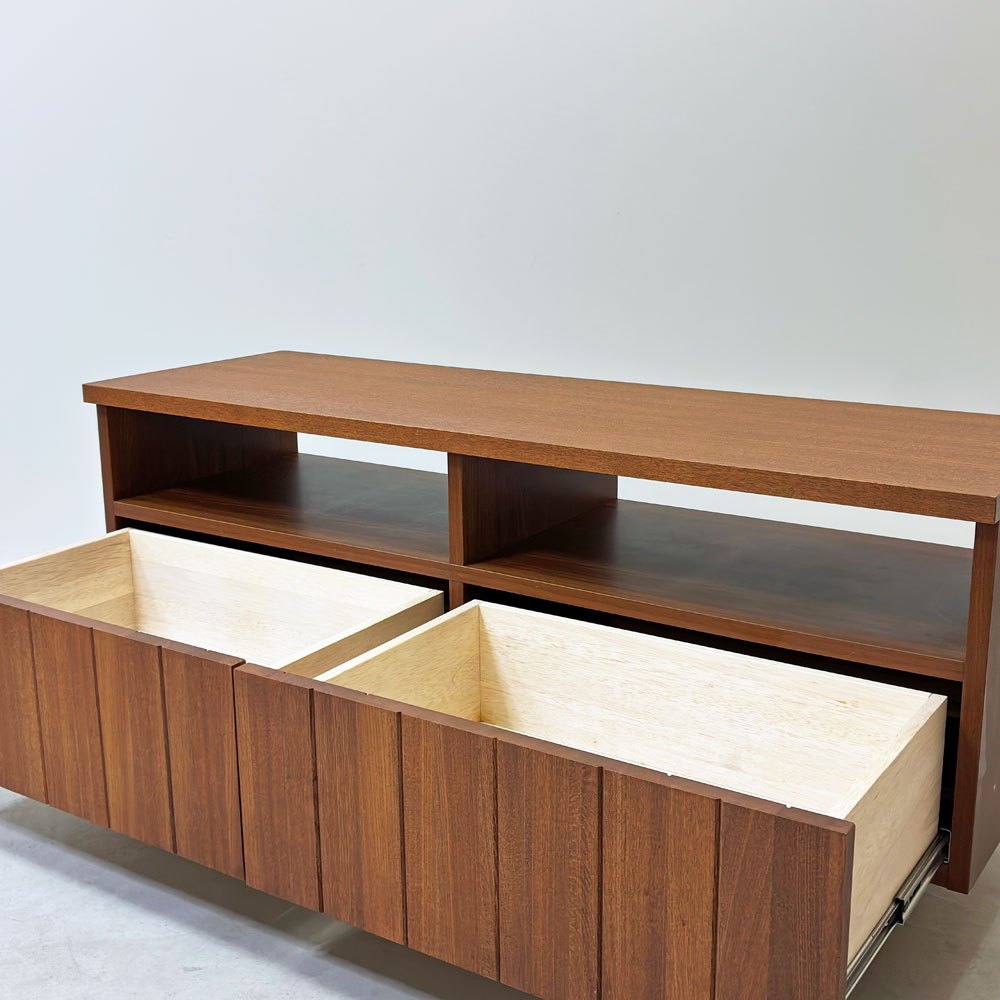ウニコ unico ストラーダ STRADA AVボード アッシュ材 廃番品 ローボード ラック テレビボード TVキャビネット テレビ台 ●