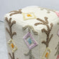 MAT The Basics プフ poufs インド製 キリム スツール 手織り 花モチーフ コンテンポラリー ●