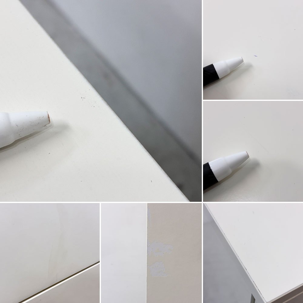 ボーコンセプト BoConcept モダンチェスト 5段 ホワイト タンス 収納 スライドレール 北欧 デンマーク ●