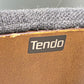 天童木工 Tendo ビンテージ 低座椅子 イージーチェア チャコールグレー系 ウレタン交換 ファブリック張替え済 長大作 ジャパニーズモダン ◎