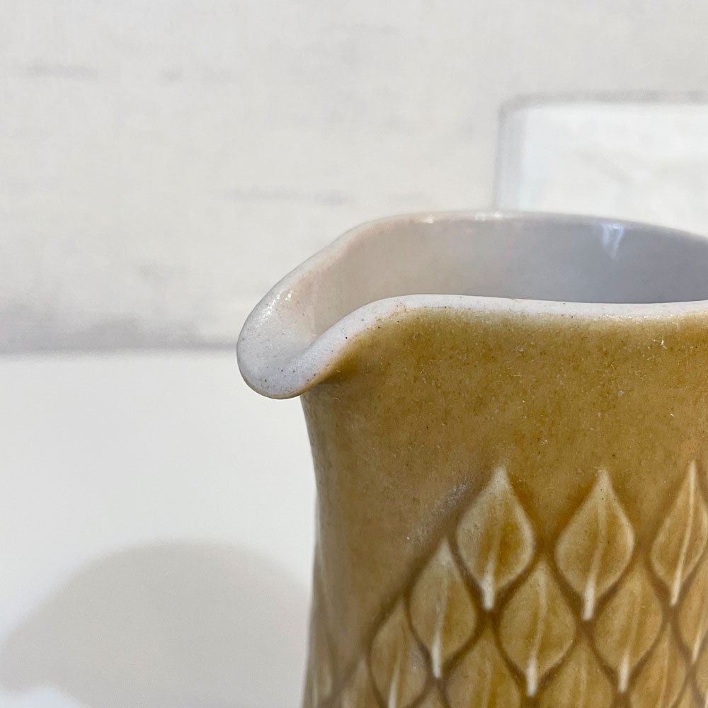 ビングオーグレンダール Bing & Grondahl B&G レリーフ リトルピッチャー クリーマー イェンス・H・クイストゴー デンマーク 北欧食器 ◎