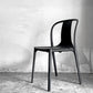 ヴィトラ Vitra ベルヴィルチェア Belleville Chair ダイニングチェア スタッキングチェア ディープブラック ロナン & エルワン・ブルレック A ■