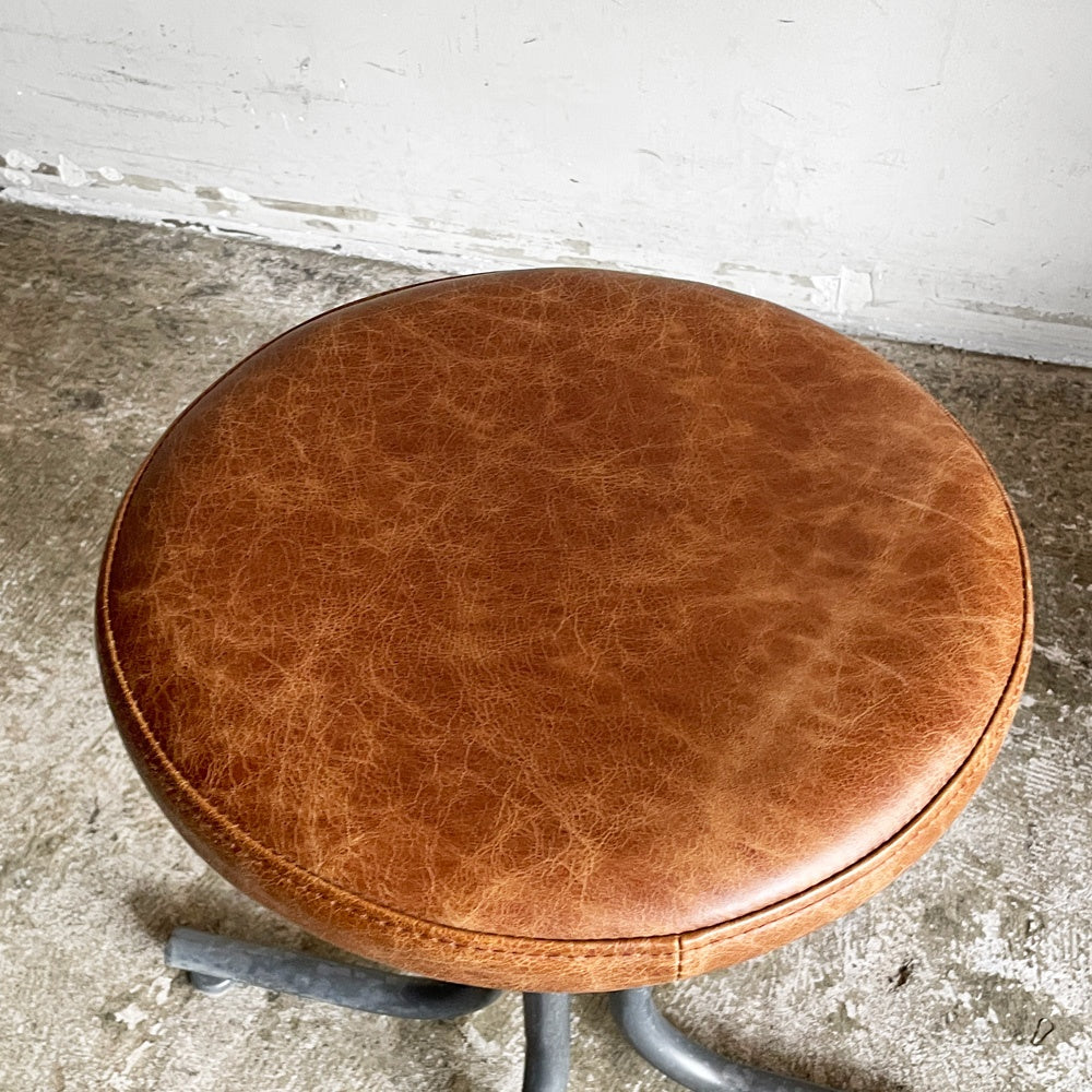 クラッシュゲート CRASH GATE ノットアンティークス Knot antiques ドクター スツール DOCTOR STOOL キャメル インダストリアル ■