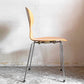 フリッツハンセン Fritz Hansen 3101 アリンコチェア アントチェア 4本脚 ナチュラルビーチ ラッカー仕上げ フェルトグライズ アルネ・ヤコブセン B ■