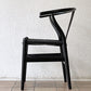 カールハンセン＆サン Carl Hansen & Son CH24 Yチェア ブラックラッカー × ブラックペーパーコード ハンス・J・ウェグナー ビーチ材 A ◇