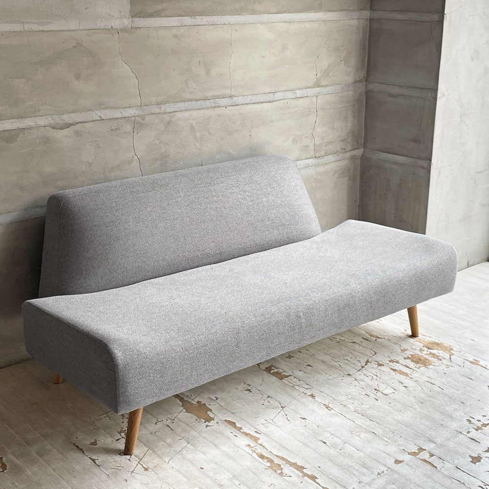 イデー IDEE アーオ ソファ AO SOFA 2シーター 2Pソファ 2人掛け グレー 岡嶌要 モダンデザイン 定価￥89,900- 美品 ♪