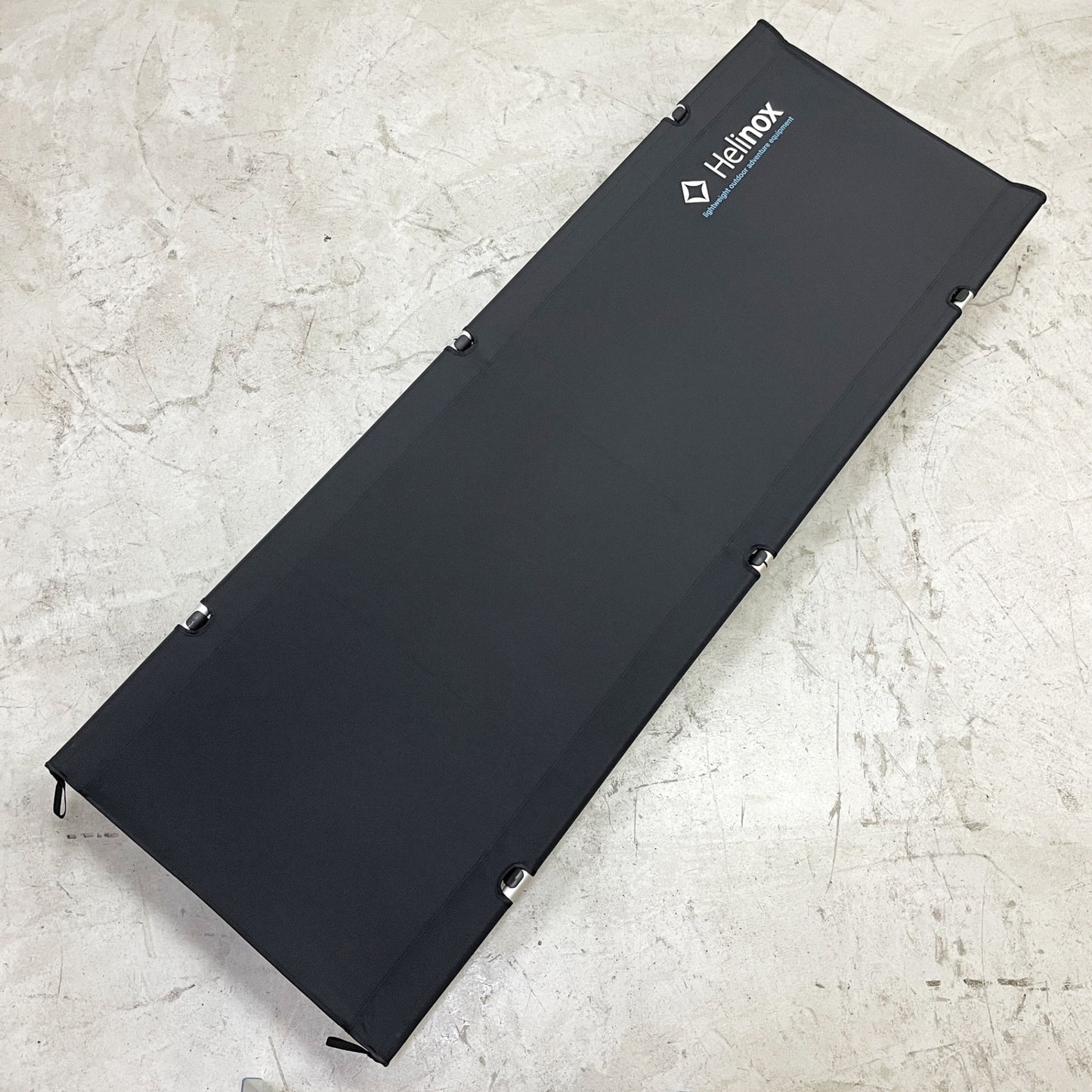 ヘリノックス Helinox コットワン コンバーチブル 簡易ベッド ブラック アルミ アウトドア キャンプ 収納バッグ付 ●