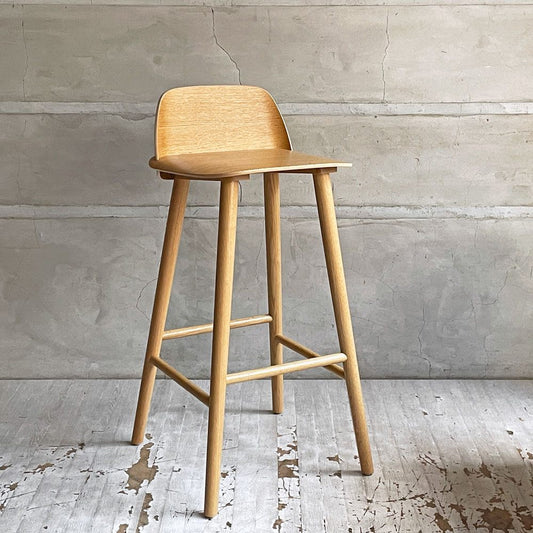 ムート Muuto ナード Nerd バースツール BAR STOOL ハイスツール SH75cm デビッド・ゲックラー David Geckeler 北欧家具 定価 ¥106,700- ♪