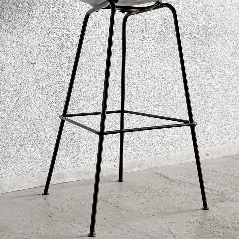 ハーマンミラー Herman Miller イームズ シェルスツール バーハイトスツール ホワイト H115.5cm ポリプロピレン製 イームズ ミッドセンチュリー A 〓