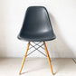 ヴィトラ Vitra サイドシェルチェア ブラック ドゥエルレッグ ポリプロピレン C&R イームズ ミッドセンチュリーモダン ★
