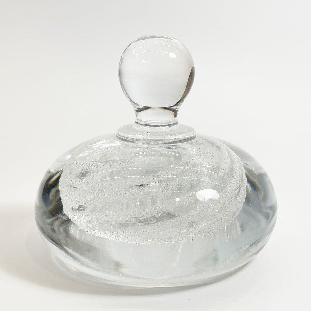 田井将博 Masahiro Tai 浅漬鉢 ガラス Φ10.5cm H10.5cm 現代作家 美品 定価￥13,200- ★