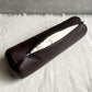 リーンロゼ ligne roset ロゼプラド ROSETPRADO ボルスタークッション レザー ブラウンカラー 本革 フェザー 参考定価￥58,300～ A