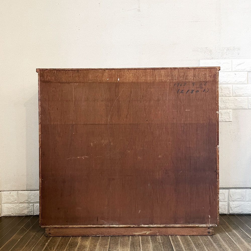 ジャパンビンテージ Japan Vintage 木製ブックケース 本棚 飾り棚 3段 W93.5cm 昭和レトロ 古家具 ◎