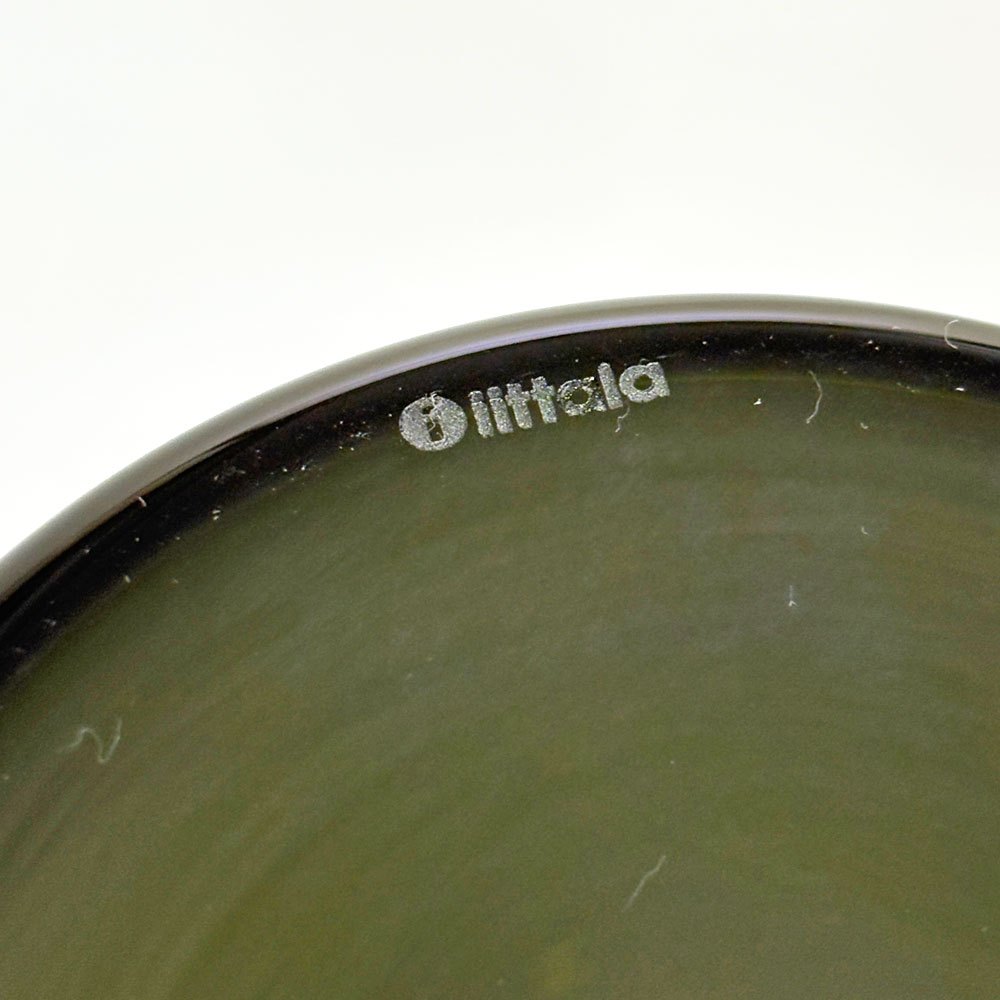 イッタラ iittala エッセンス Essence カラフェ デキャンタ ピッチャー フラワーベース アルフレッド・ハベリ フィンランド 北欧食器 モスグリーン ●