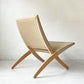 カールハンセン＆サン Carl Hansen & Son MG501 アウトドア キューバチェア Cuba Chair セサミ ラウンジチェア 折り畳み フォールディングチェア チーク材 フラットロープ モーテン・グットラー 北欧家具 デンマーク 美品 ★