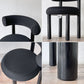 トムディクソン Tom Dixon ファット ダイニングチェア FAT DINING CHAIR クヴァドラ Kvadrat Hallingdal ブラック モダンデザイン ◇