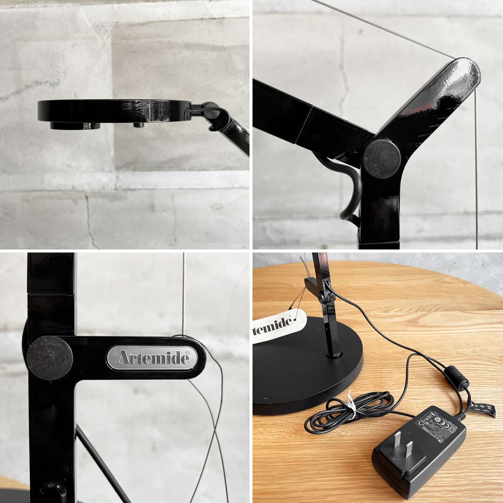 アルテミデ Artemide デメトラ プロフェッショナル Demetra Professional Table テーブルライト デスクライト 無段階調光機能 深澤直人 展示品 箱付♪