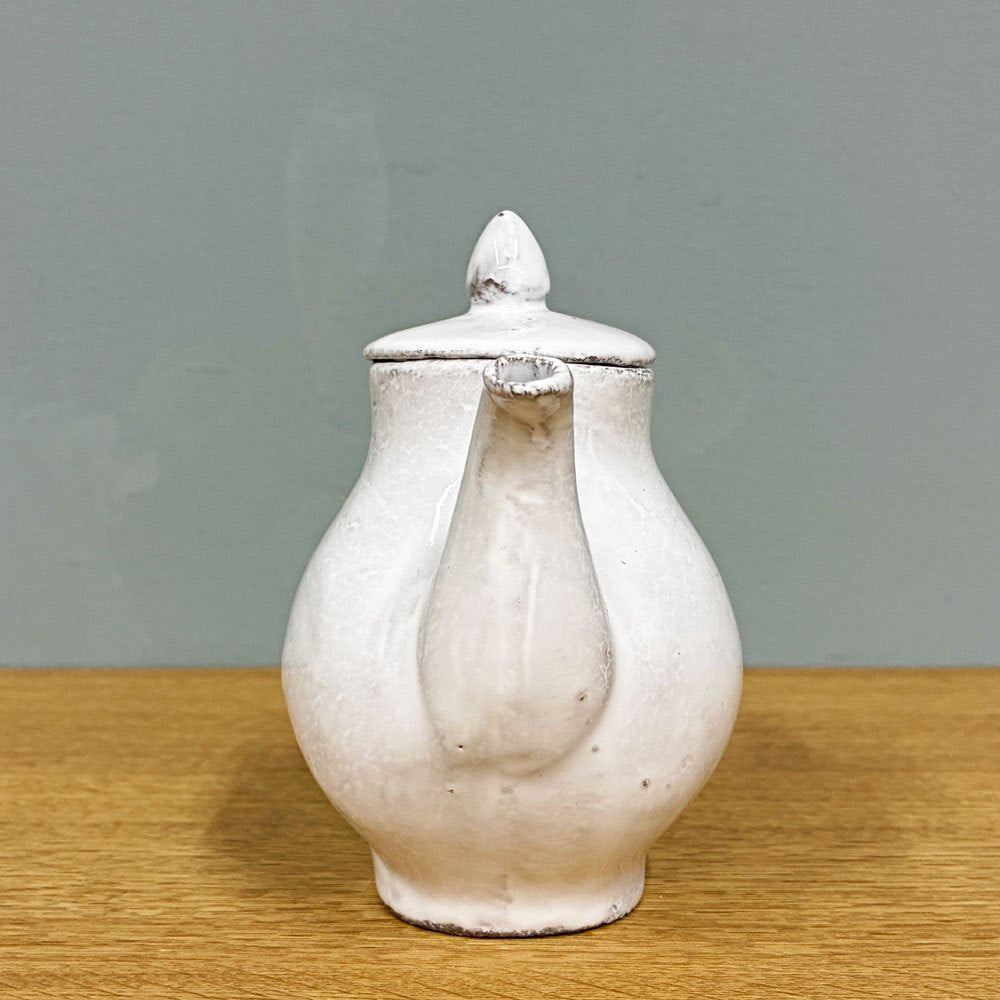 アスティエ・ド・ヴィラット ASTIER de VILLATTE フィエット Fillette ティーポット W15×H12cm 陶器 フランス 定価¥40,810- ◎