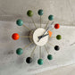ヴィトラ vitra ボールクロック Ball Clock マルチカラー ウォールクロック 掛け時計 ジョージネルソン George Nelson ミドセンチュリー ♪