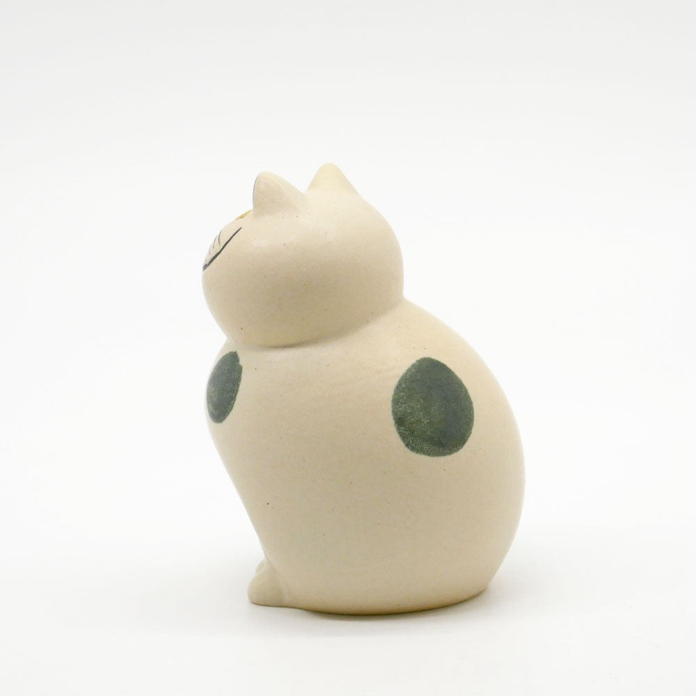 リサラーソン Lisa Larson ねこのぶち フィギュリン オブジェ 置物 スウェーデン 北欧雑貨 ●