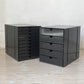ユーエスエムハラー USM Haller モジュラーファニチャー USMイノス USM inos DRAWER SET ドロワーセット 5段 レターケース ★