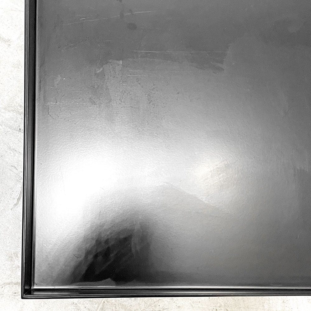ヘイ HAY トレイテーブル Tray Table コーヒーテーブル センターテーブル Mサイズ ブラック W40cm スクエア 2Way 北欧 デンマーク モダン 定価￥42,900- C●