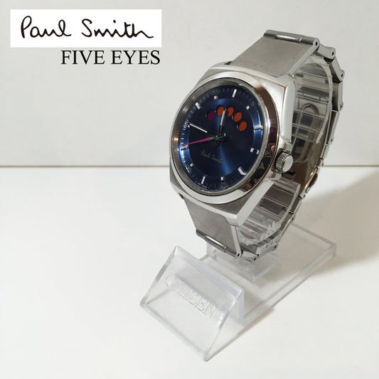 ポールスミス Poul Smith ファイブアイズ FIVE EYES リストウォッチ 腕時計 UK ◎