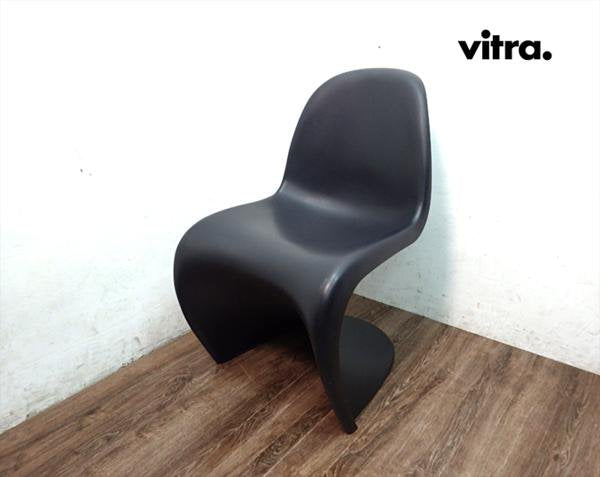 Vitra / ヴィトラ パントンチェア ブラック B　スペースエイジ 　♪